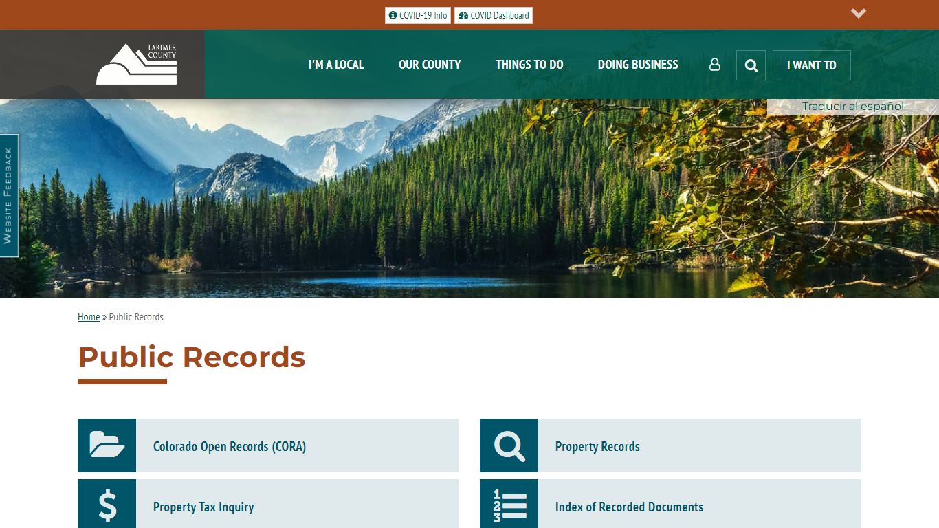 Public Records | Larimer County